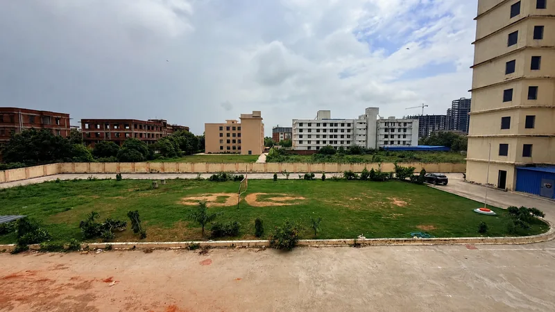 Campus lawn